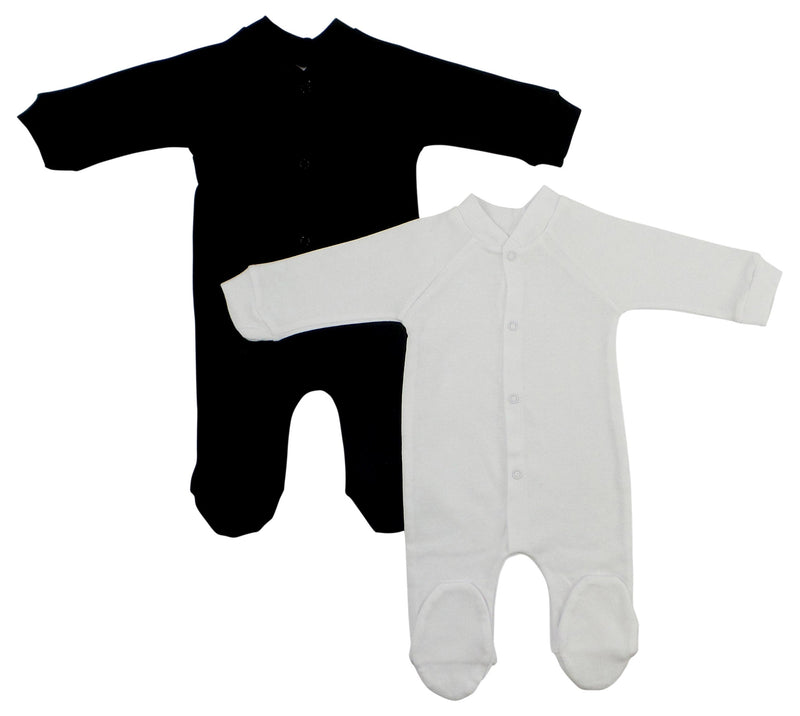 Interlock Black and White Closed-toe Sleep & Play